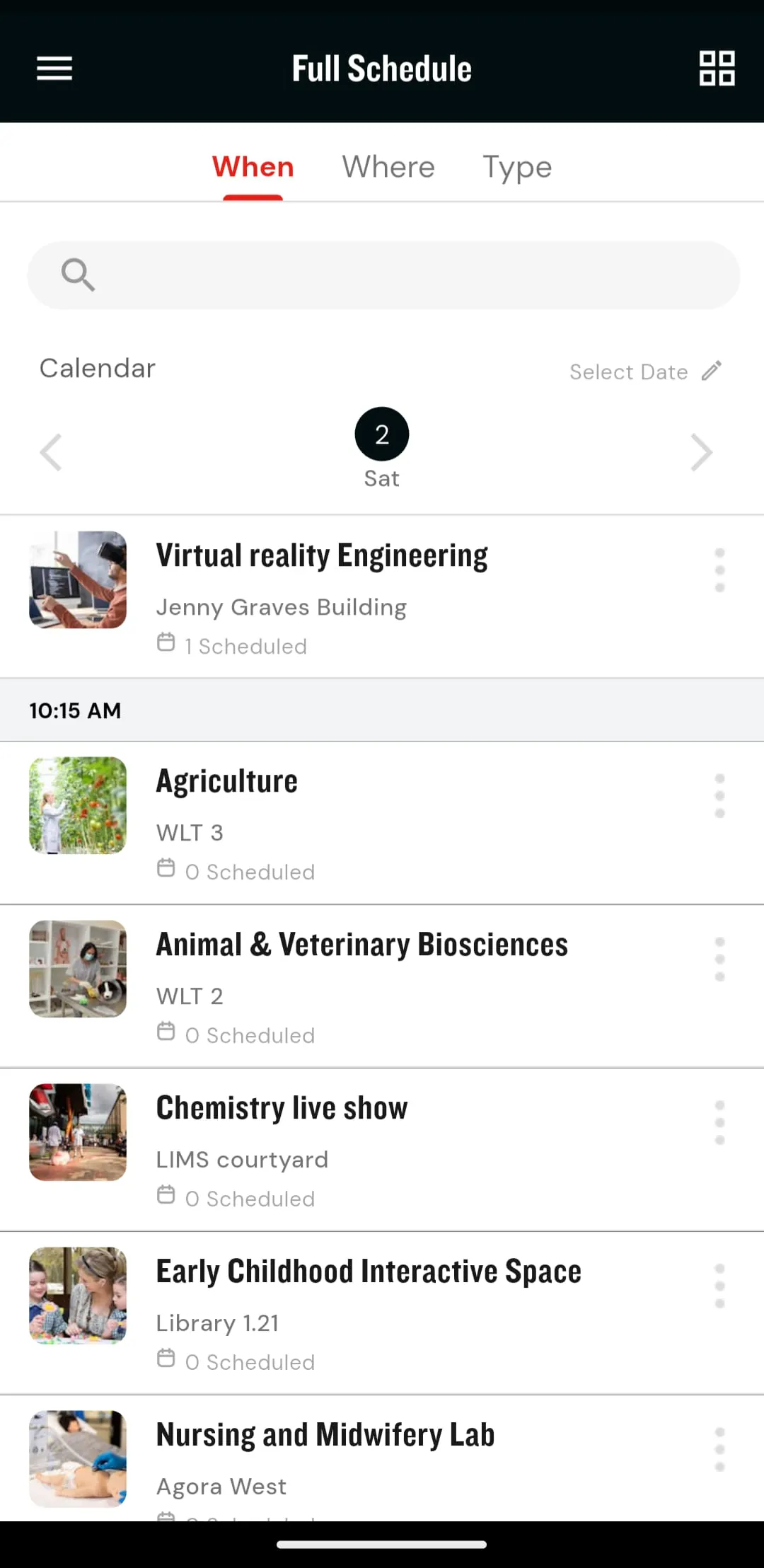 La Trobe University Open Day