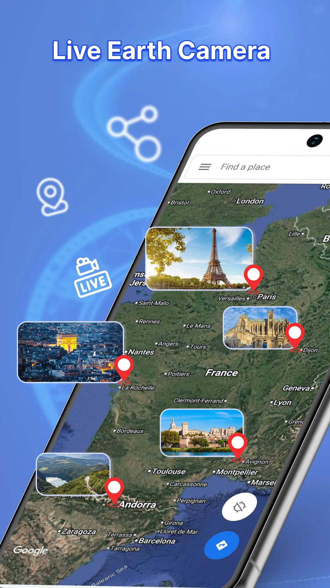 Live Satellite Earth View