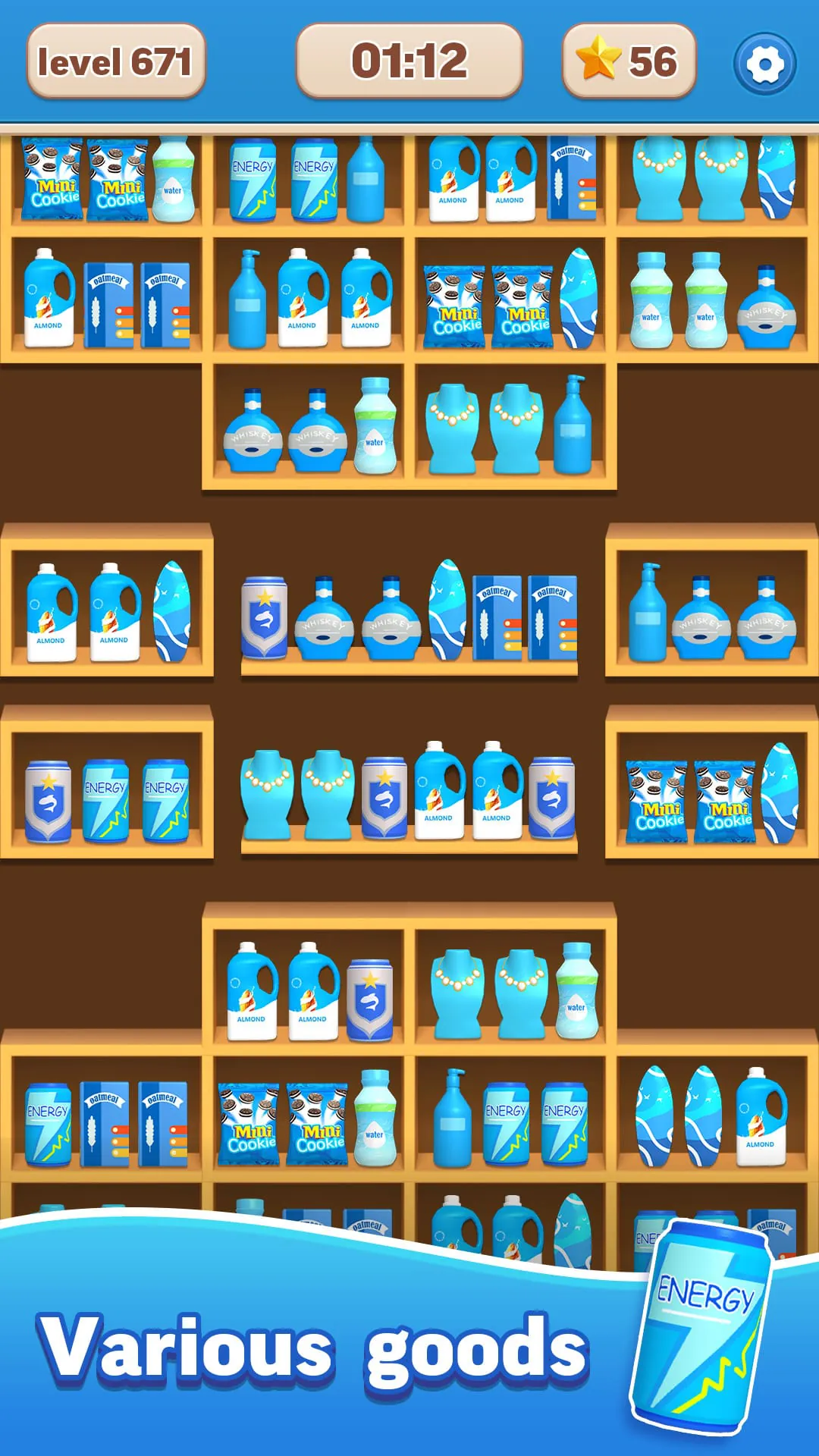 Triple Master 3D：Tidy Goods