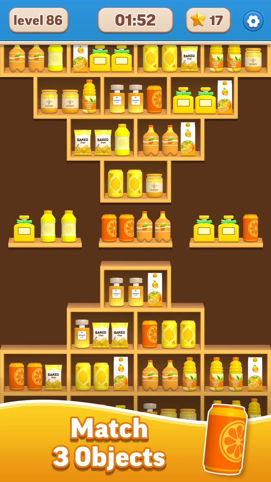 Triple Master 3D：Tidy Goods