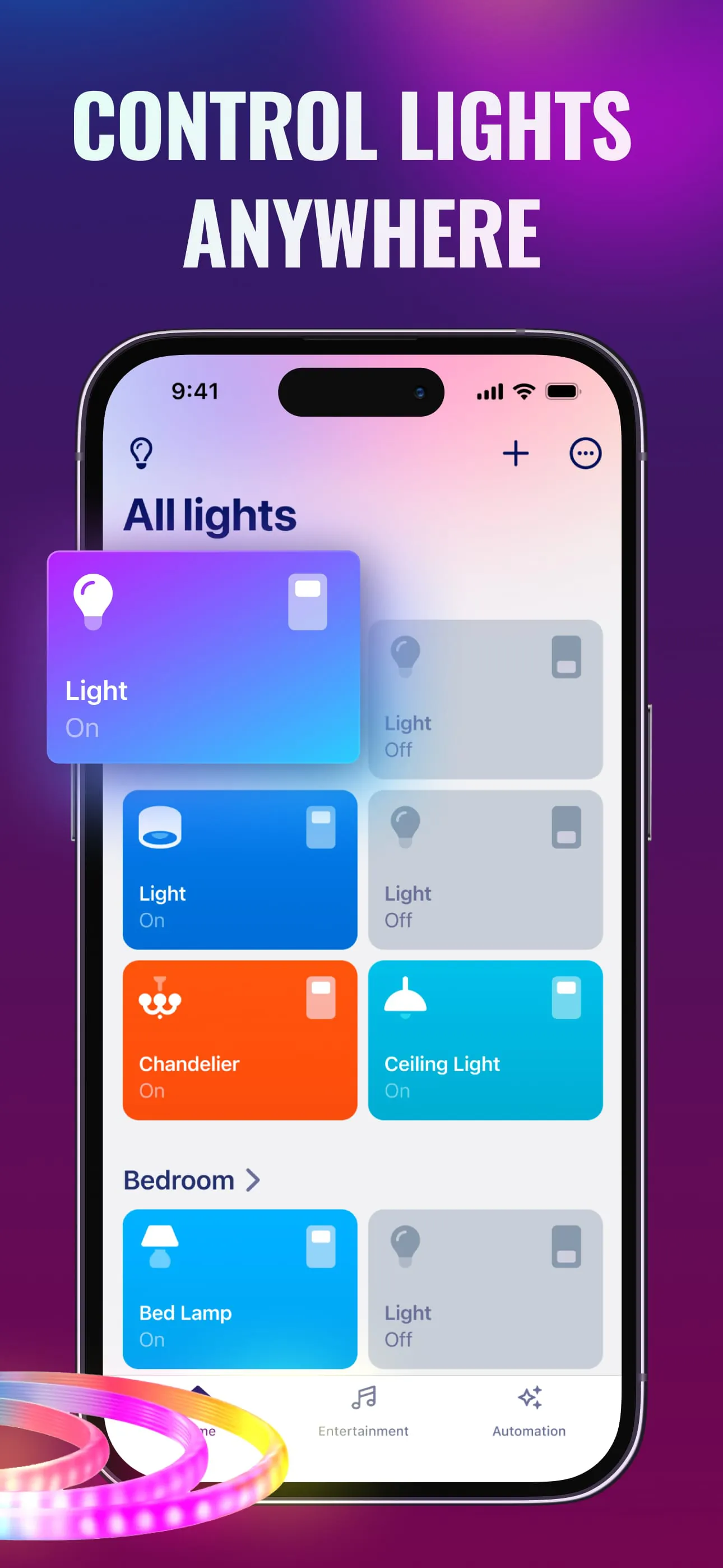 LED Light Controller & Remote