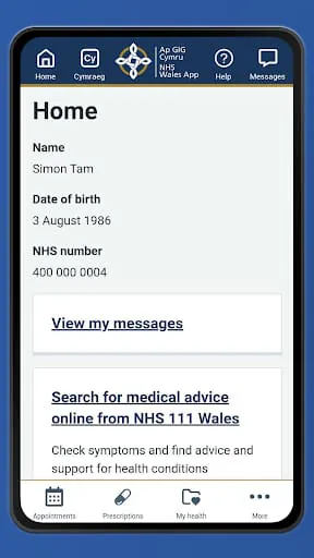 NHS Wales App