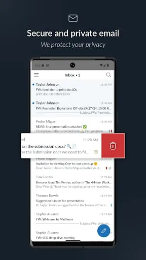 Mailfence secure private email