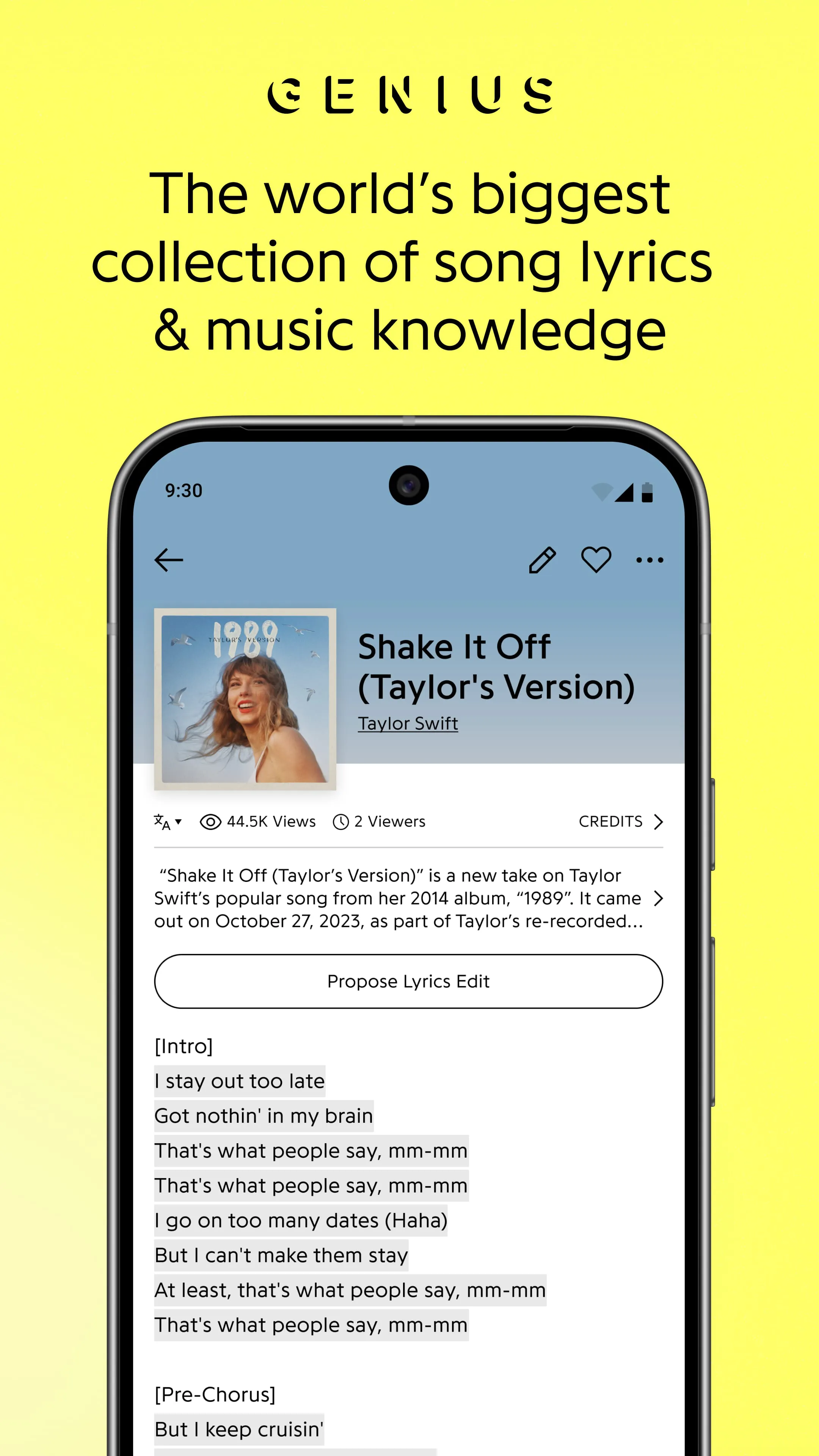 Genius — Song Lyrics Finder