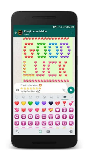 Emoji Letter Maker