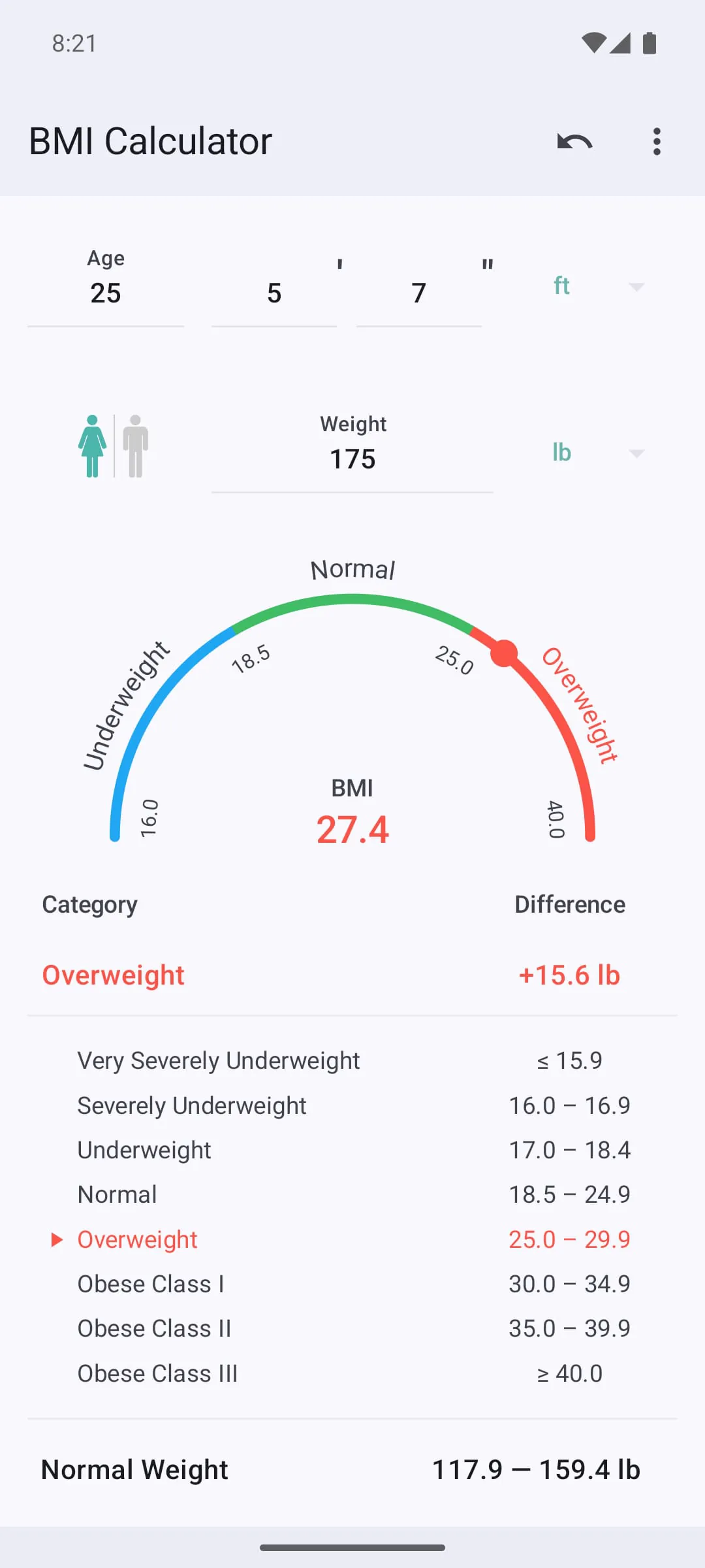 BMI Calculator