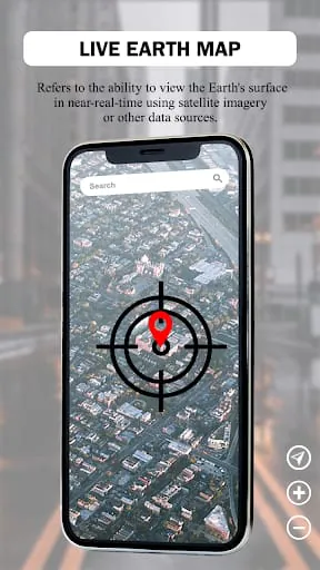 Live Earth Satellite maps 3D