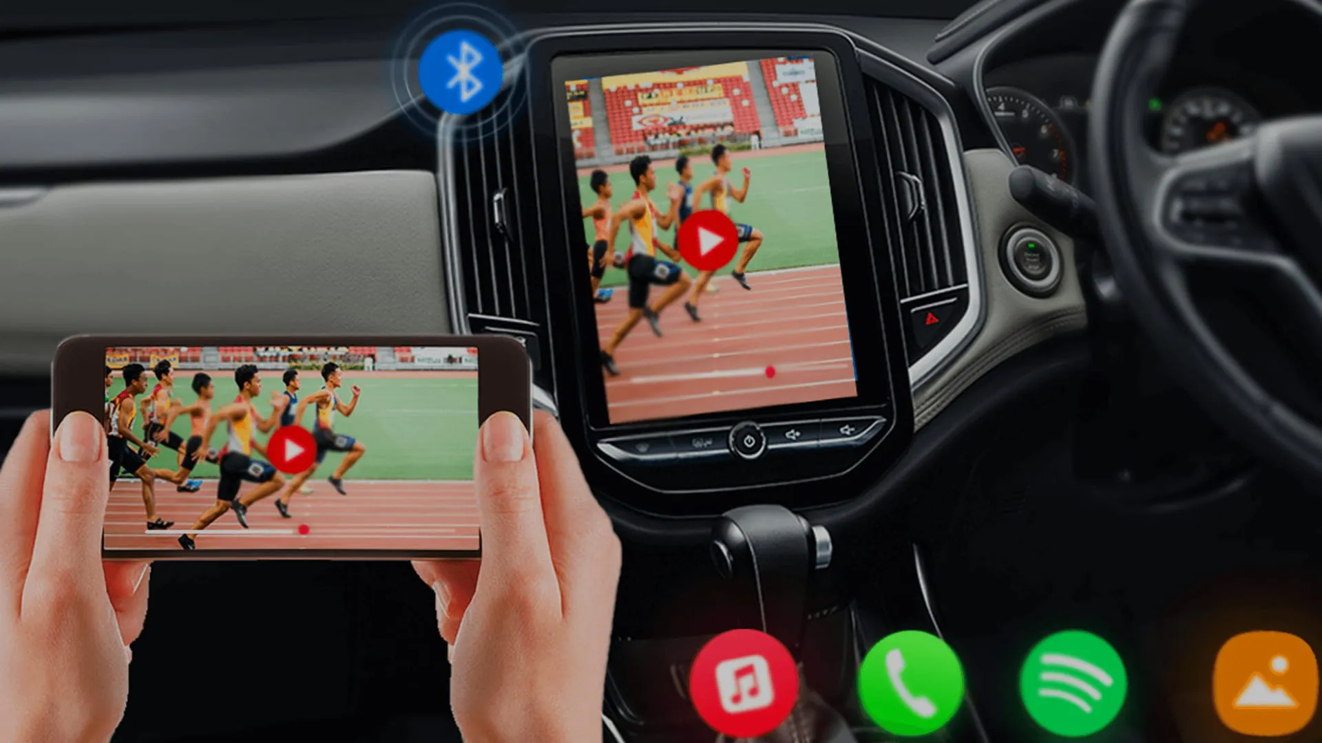 CarPlay Mirror Link Auto Sync