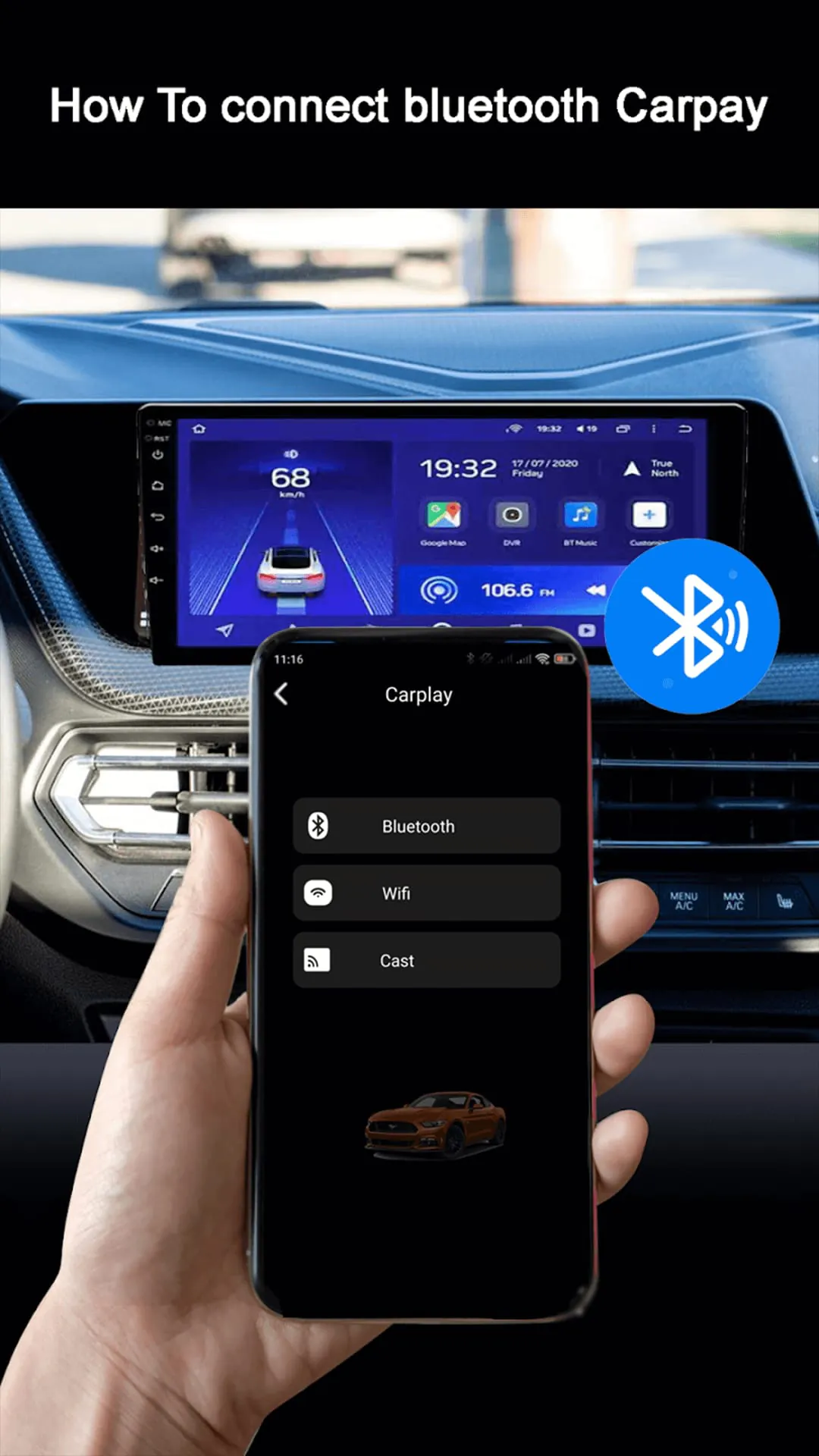 CarPlay Mirror Link Auto Sync