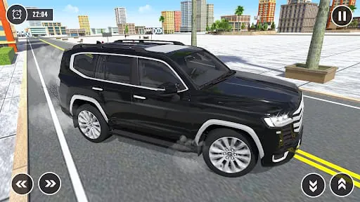 Flying Prado Car Robot Game