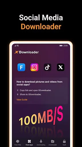 X Downloader & Video Player