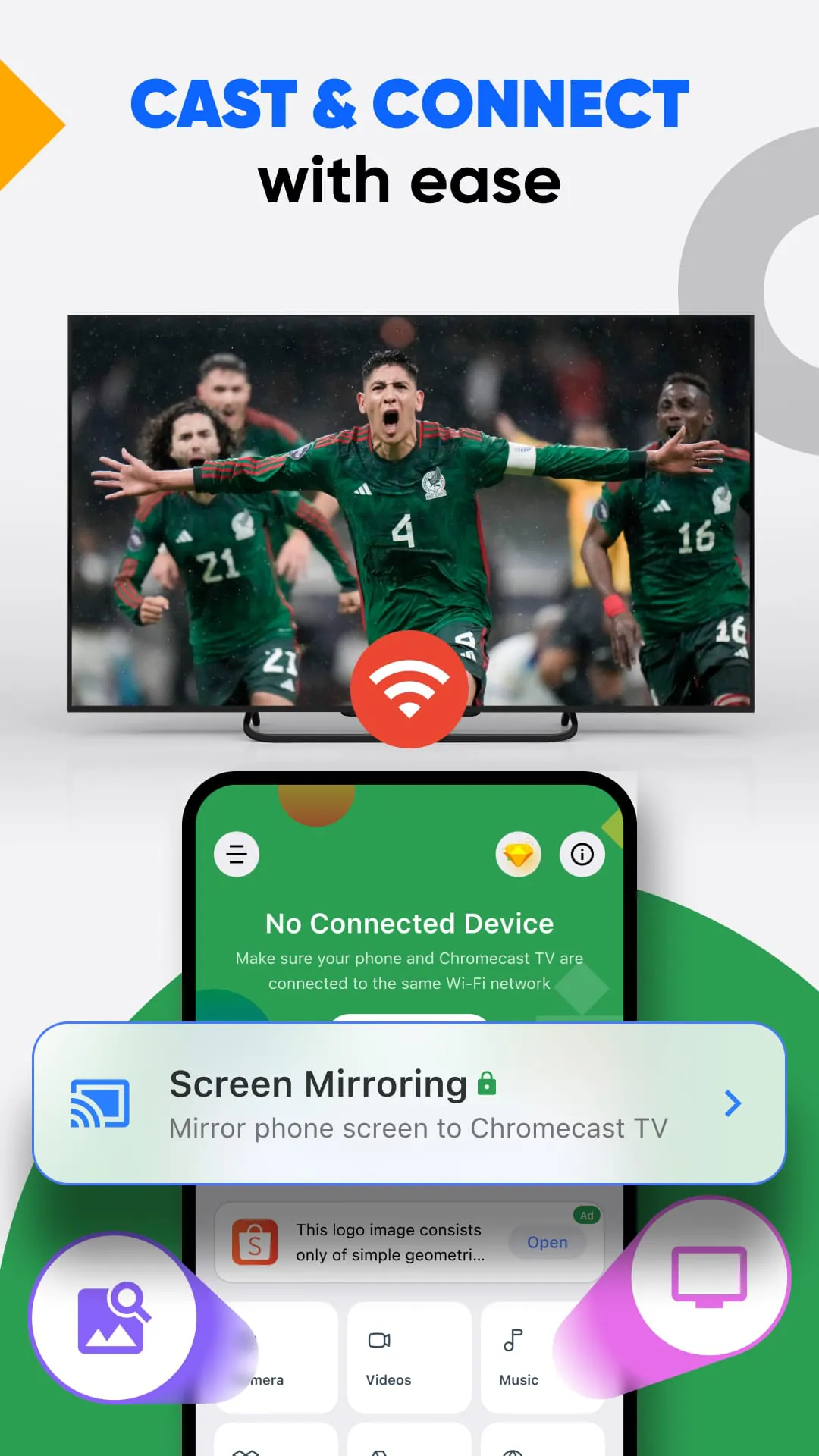 Remote & Chromecast TV CASTify