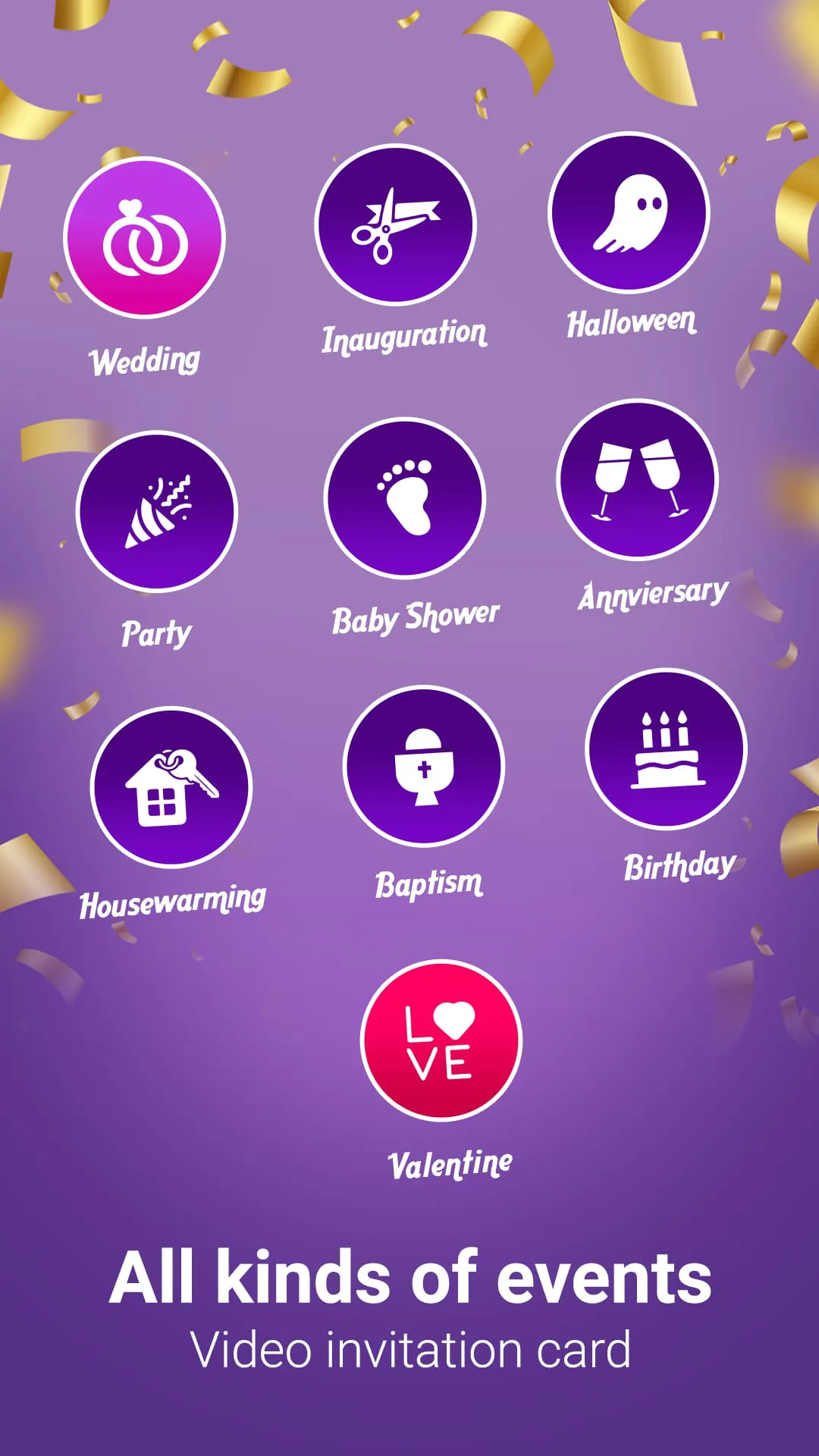 Video Invitation Maker