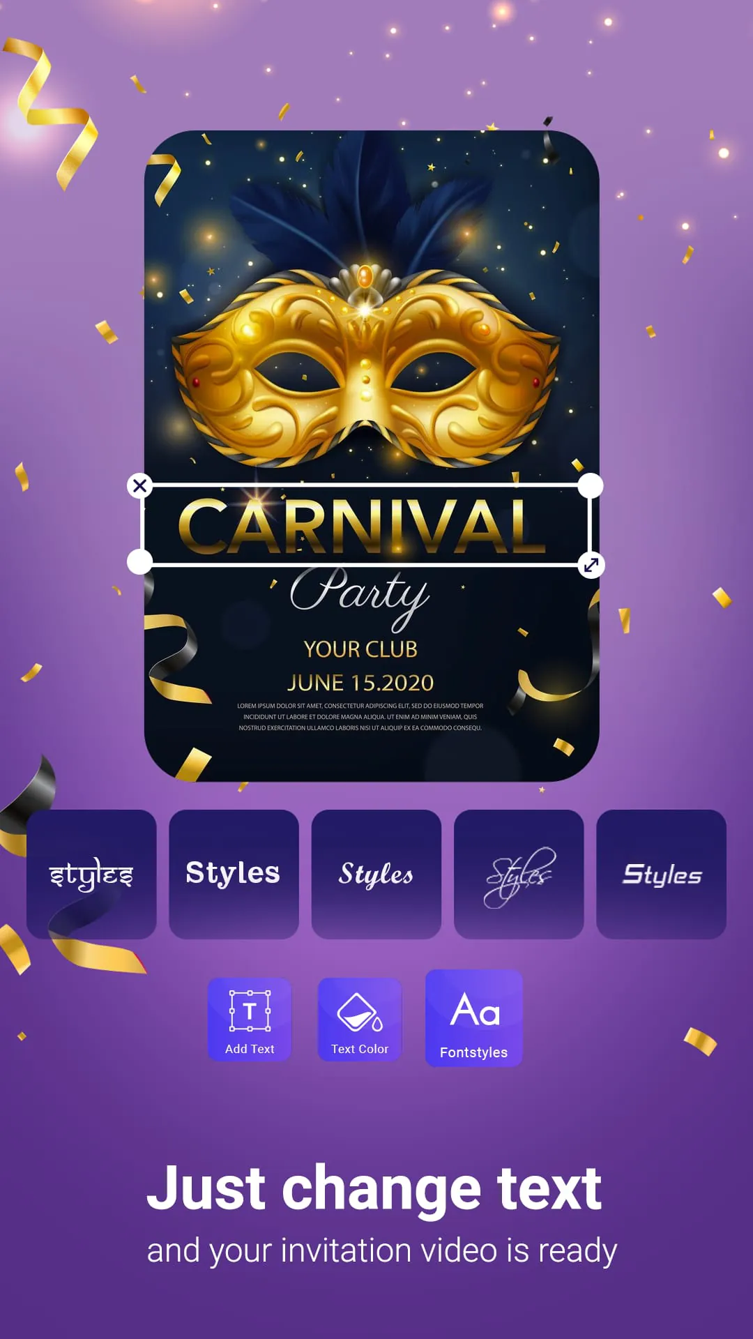 Video Invitation Maker