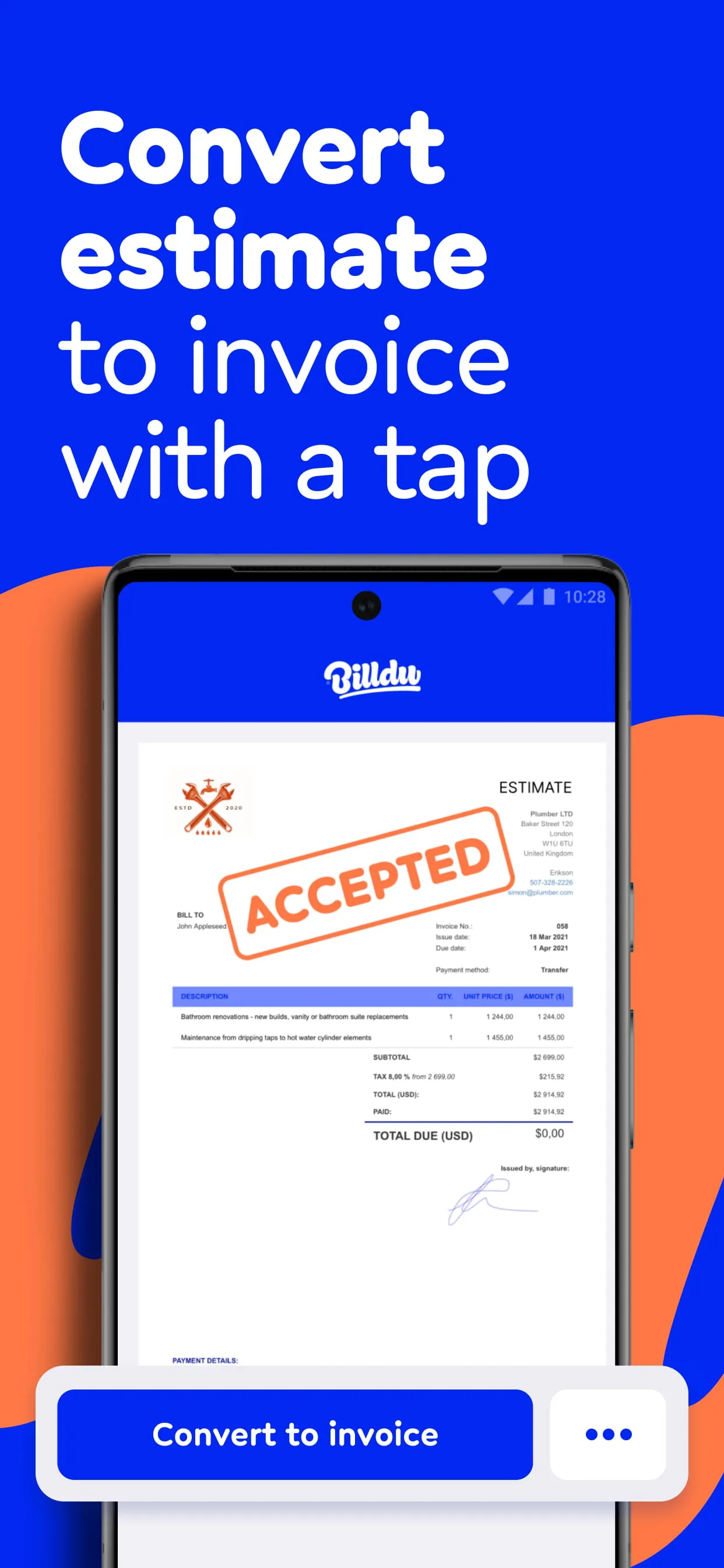 Invoice Maker by Billdu