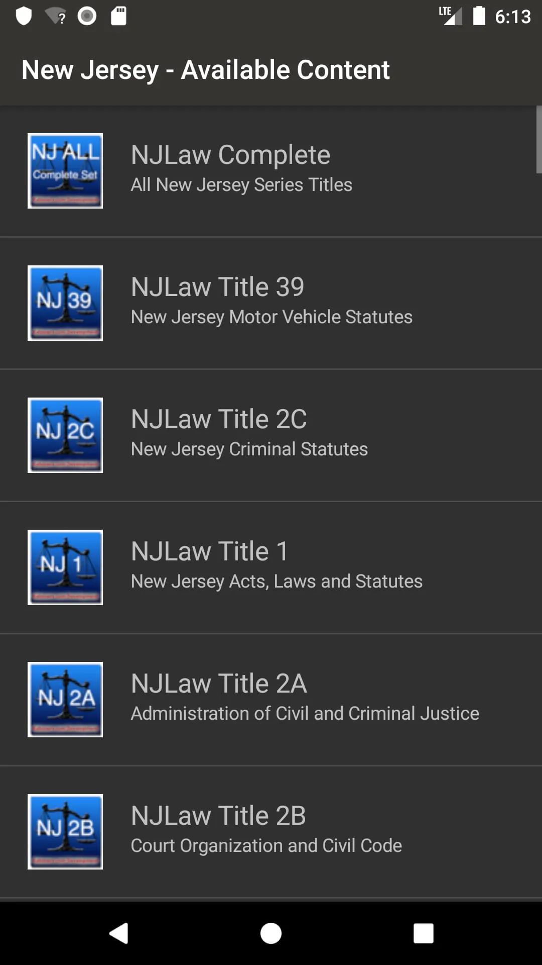 State Statute & Federal Law