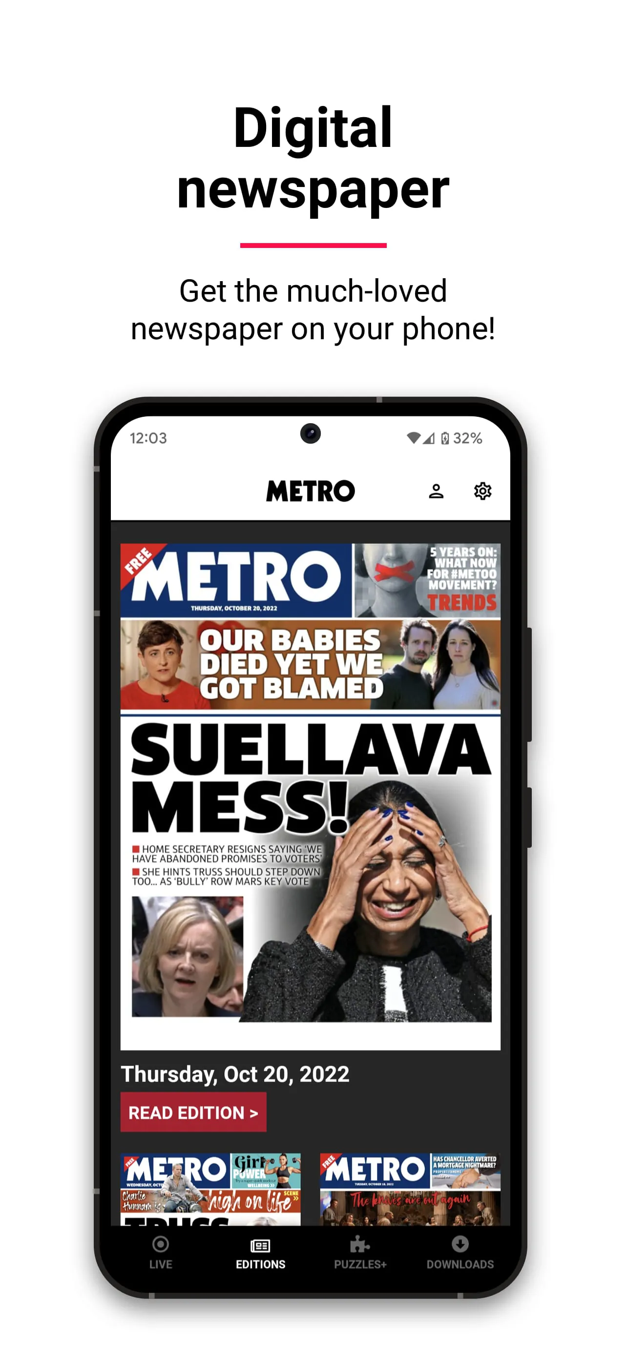 Metro | World and UK news app