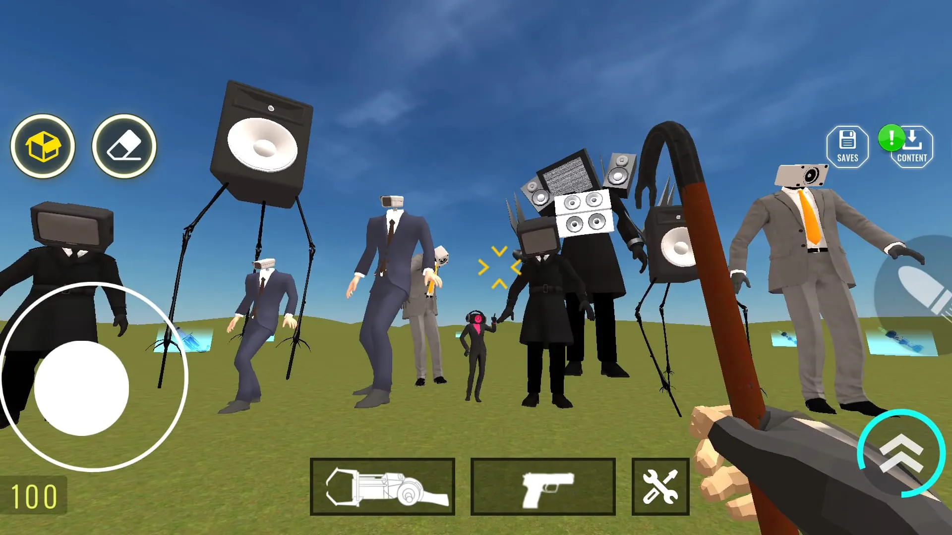 Nextbots In Playground mod