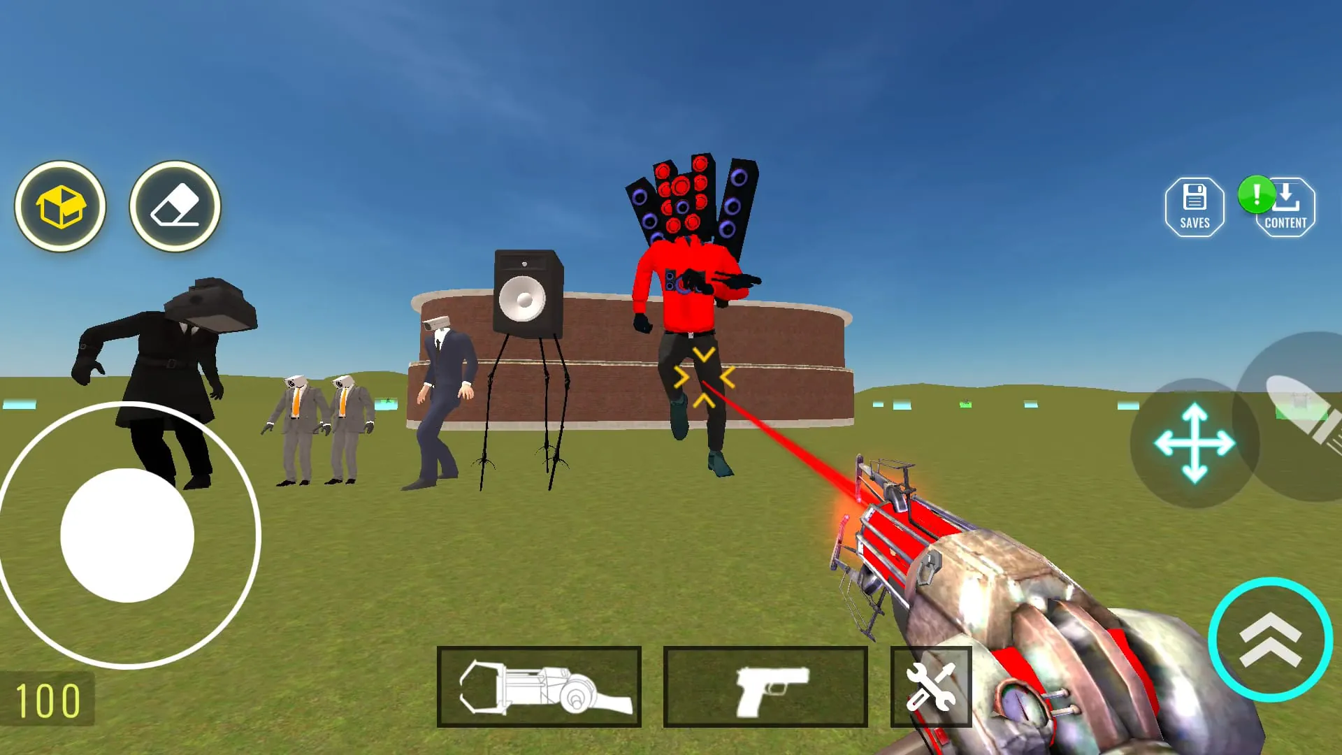 Nextbots In Playground mod