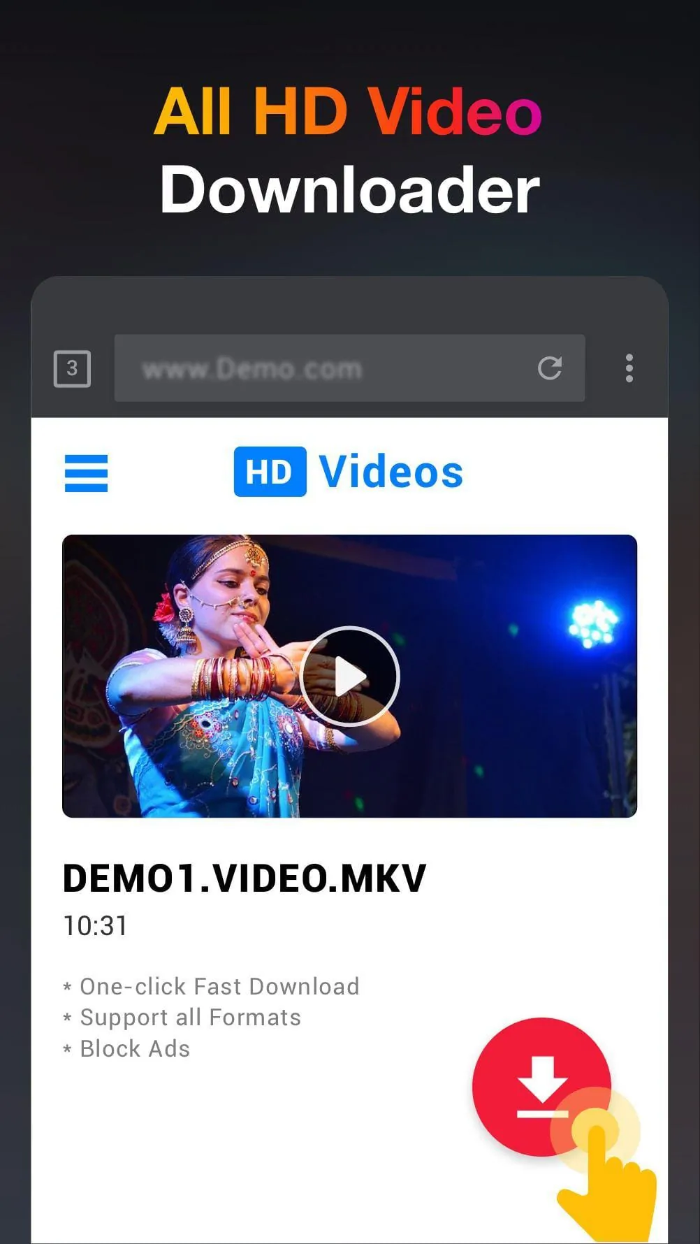 HD Video Downloader App