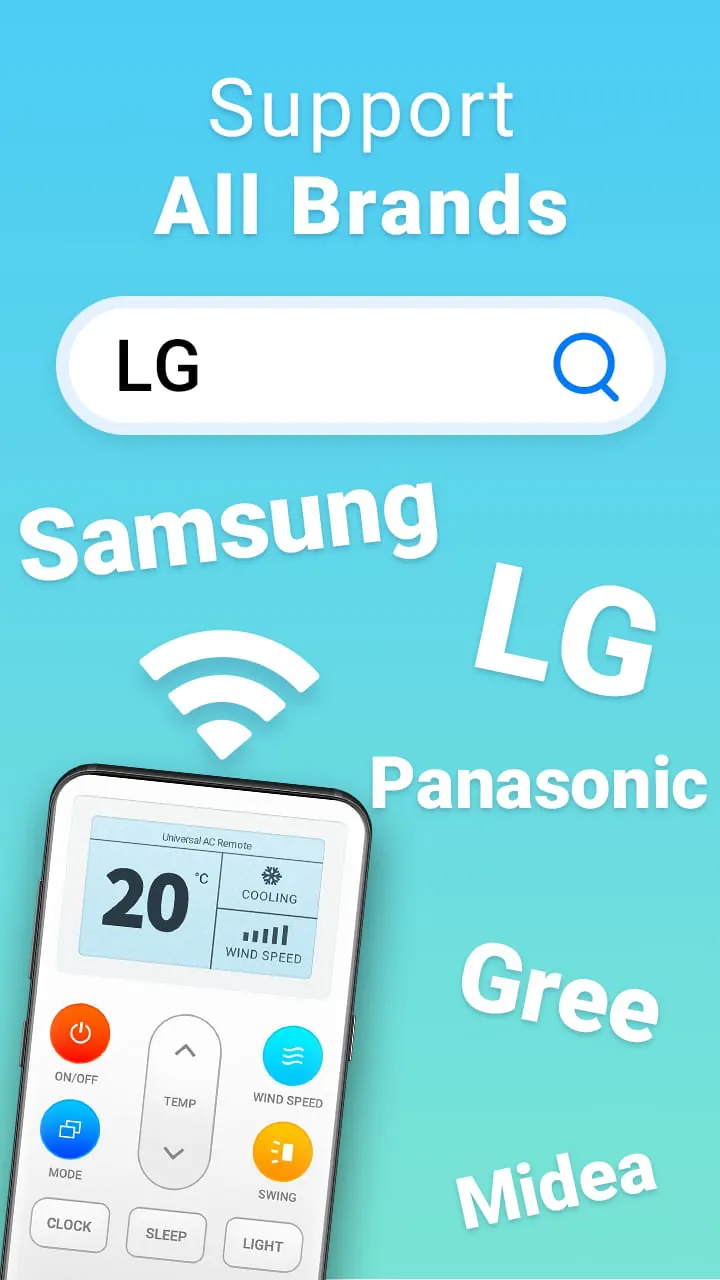 Universal AC Remote Control