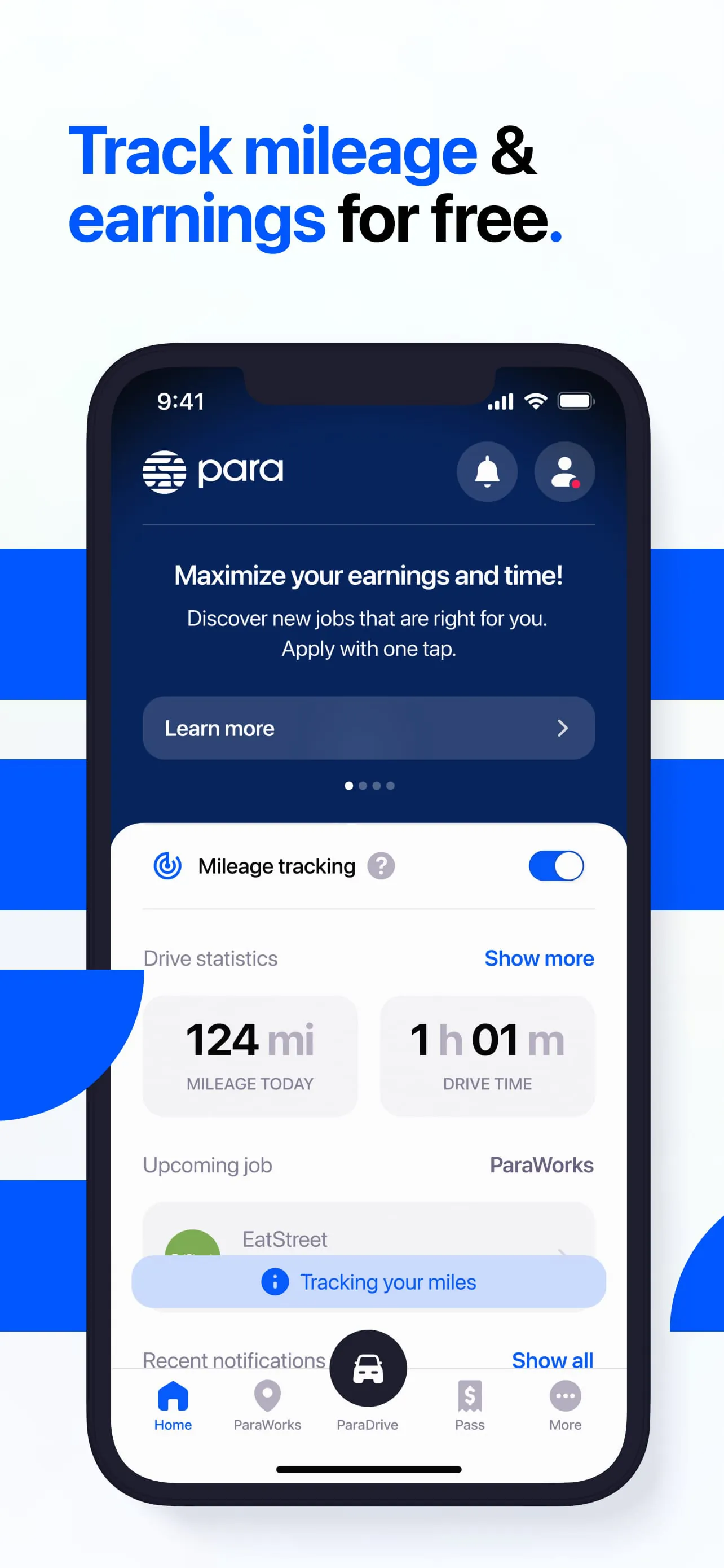 Para – Gig Drivers Earn More