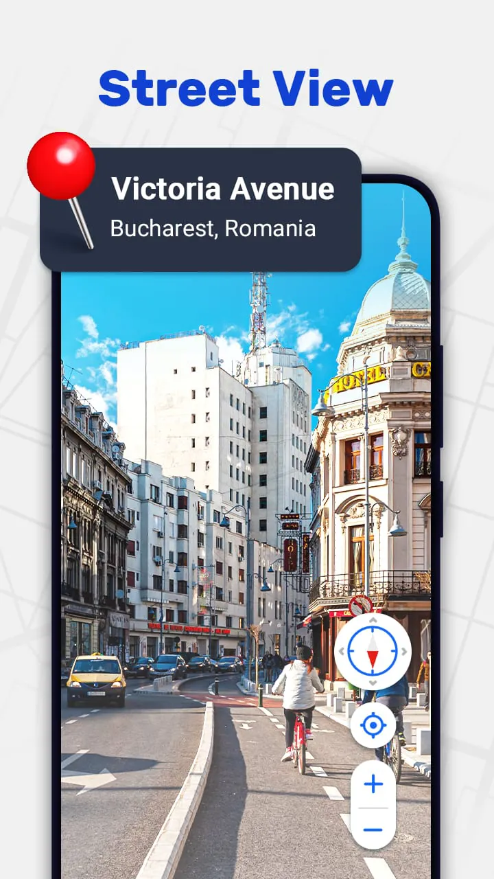 GPS Navigation Route Finder