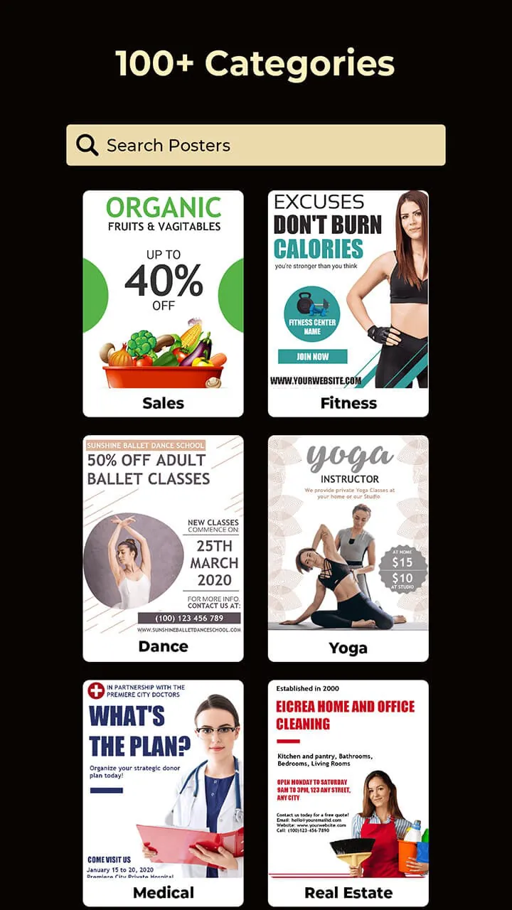 Poster Maker – Flyers & Posts