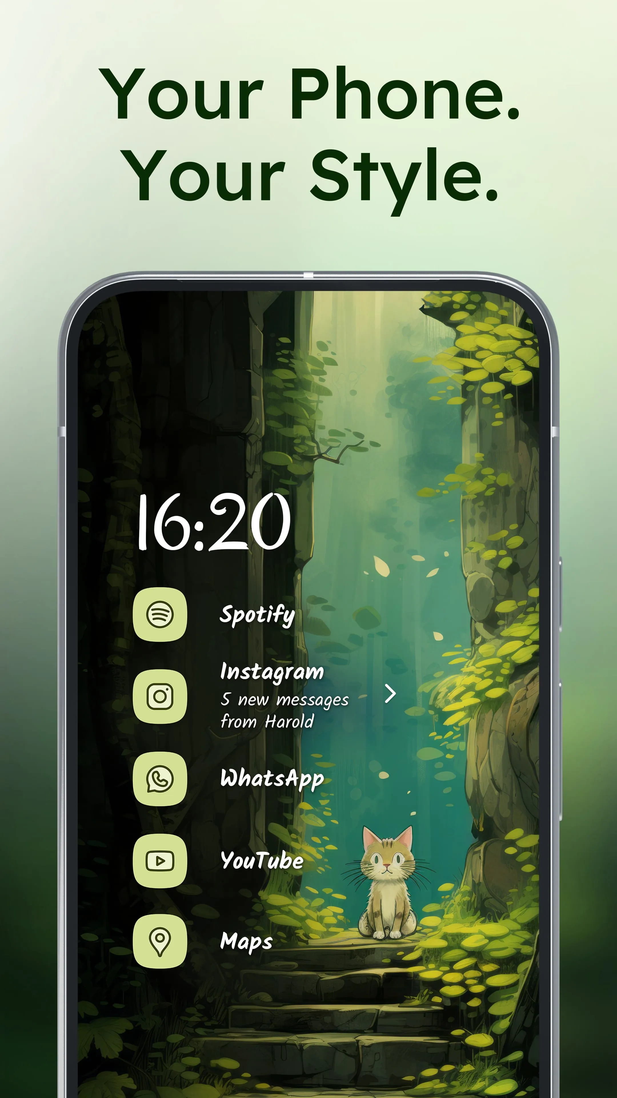 Niagara Launcher ‧ Home Screen