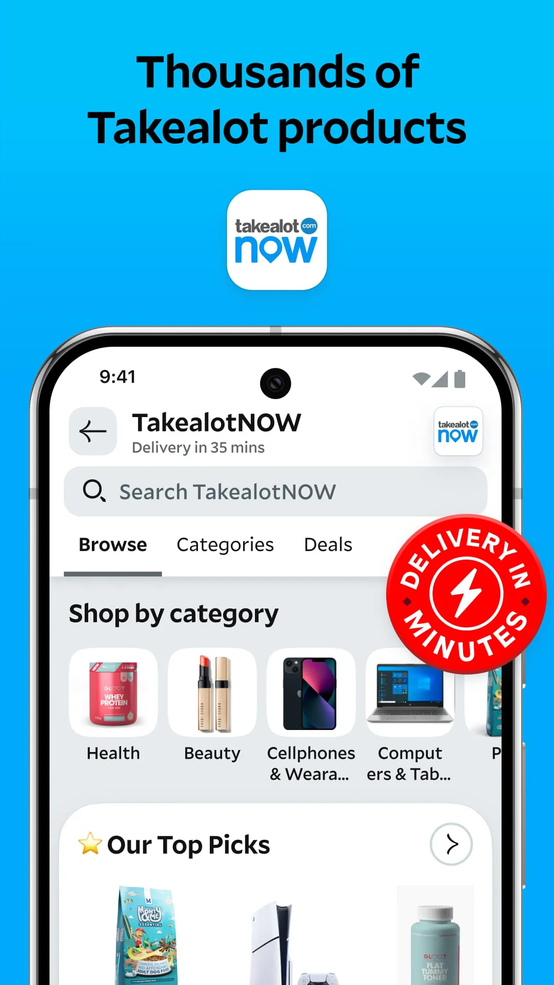 Mr D Food & Grocery Delivery