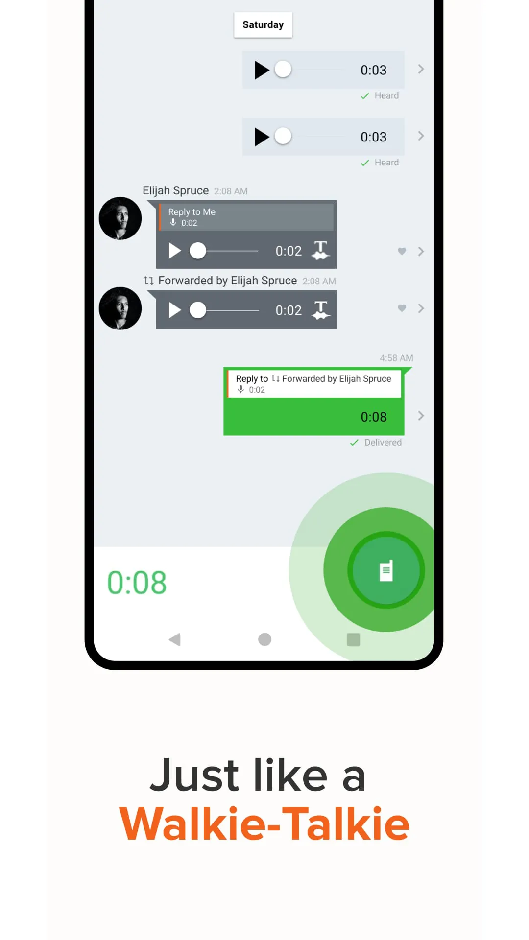 Voxer Walkie Talkie Messenger