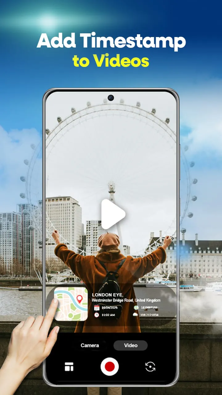 Geotag Map Camera Location App