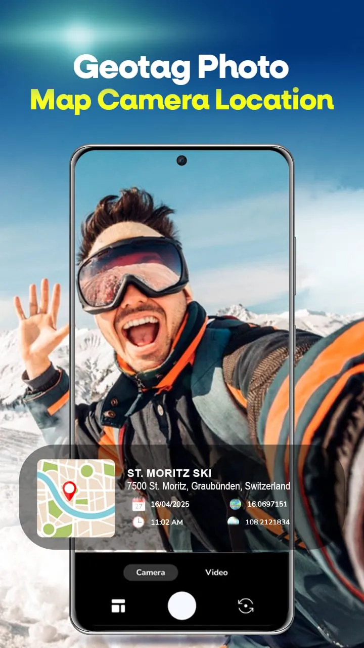 Geotag Map Camera Location App