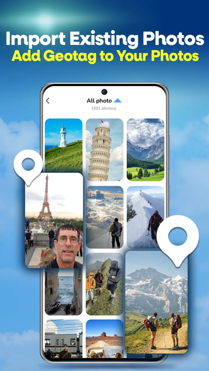 Geotag Map Camera Location App