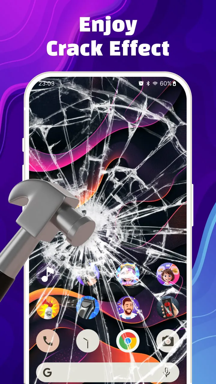 Broken Screen 4K Funny Pranks