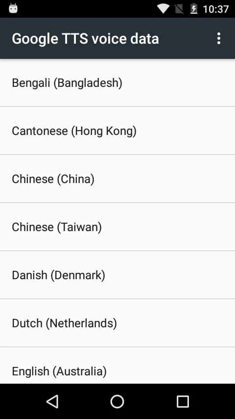 Speech Recognition & Synthesis