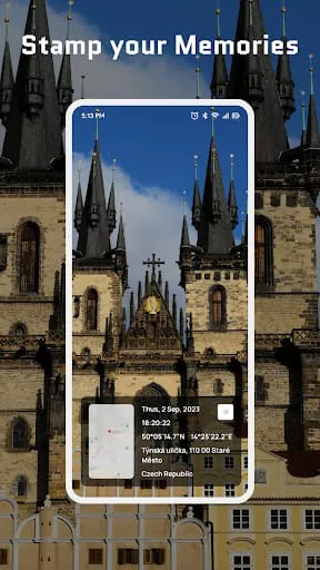 GPS Camera with Date and Time