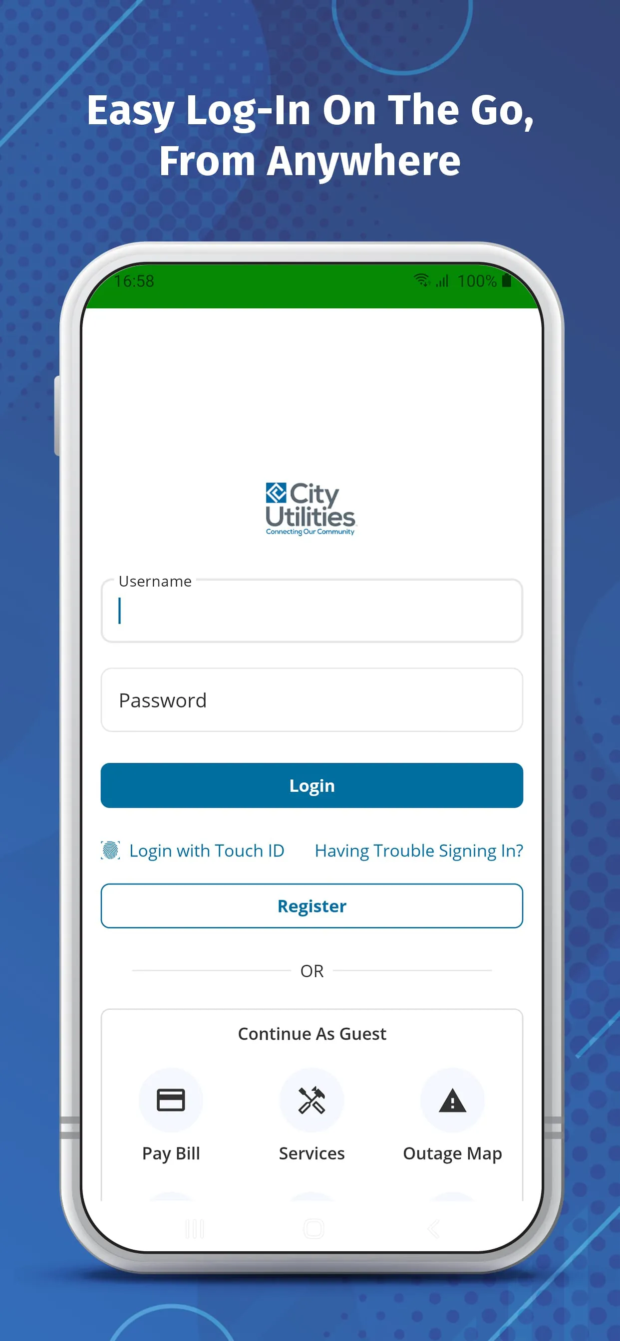 City Utilities – My Account