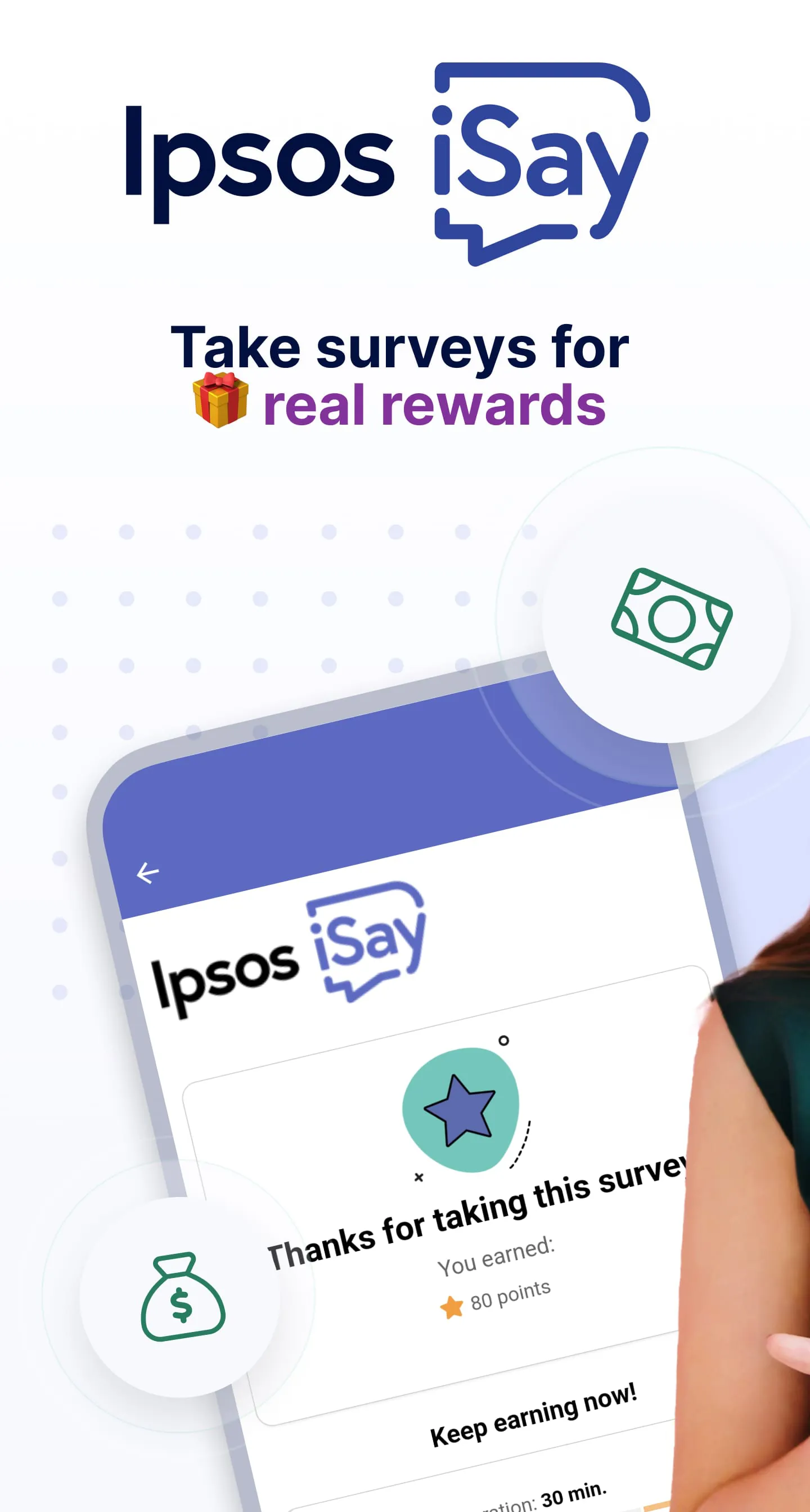 Ipsos iSay Paid Survey Rewards
