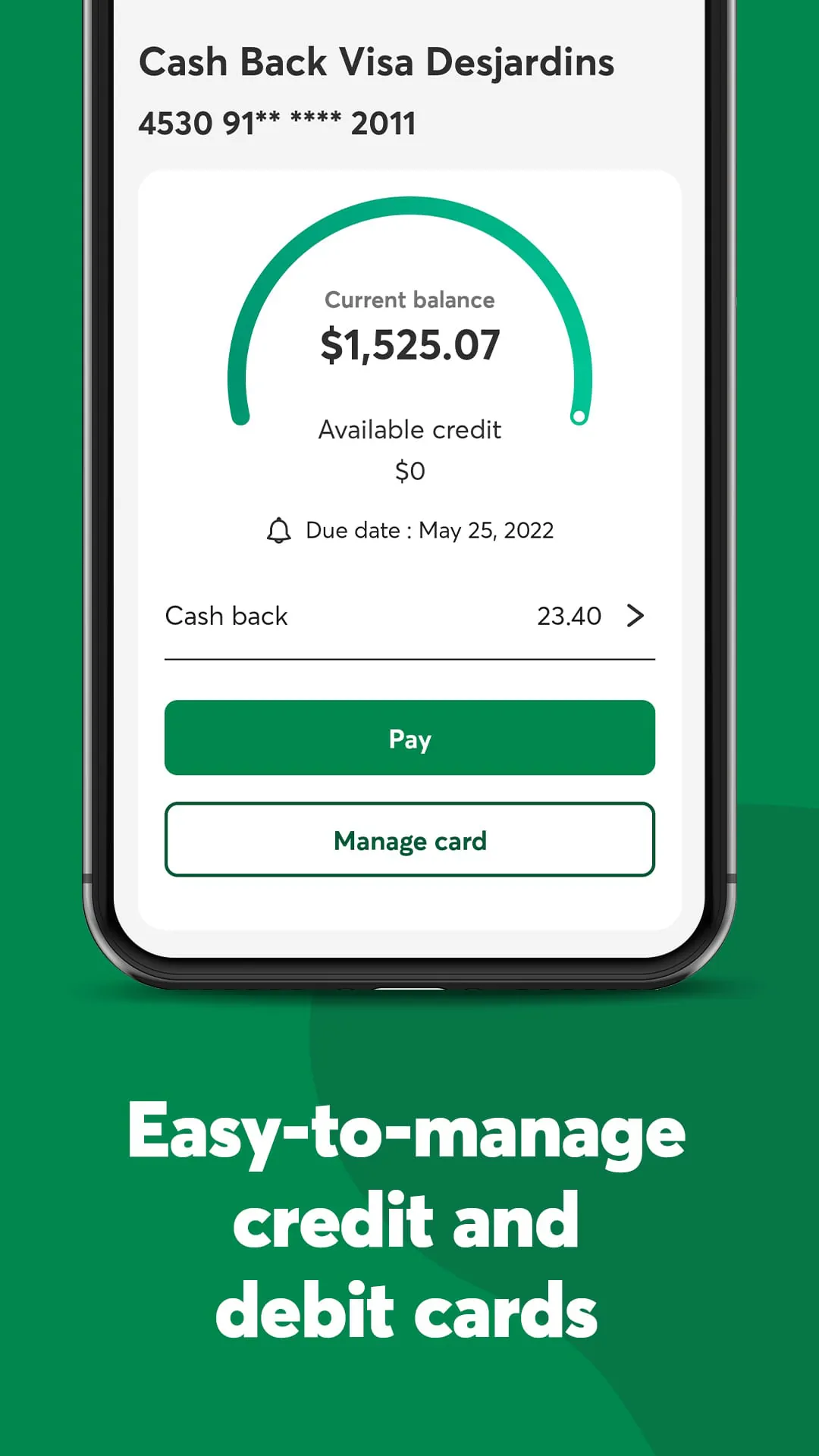 Desjardins mobile services