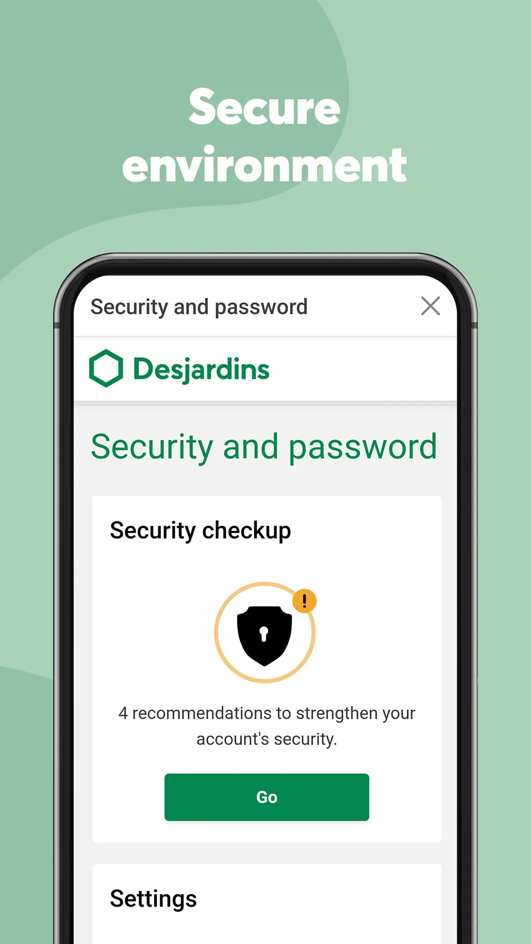 Desjardins mobile services
