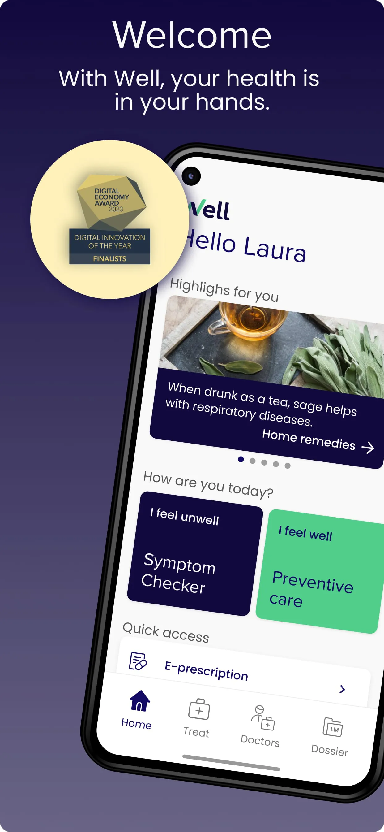 Well. Your health – digitally