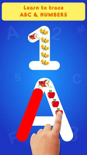 Number & ABC Coloring For Kids