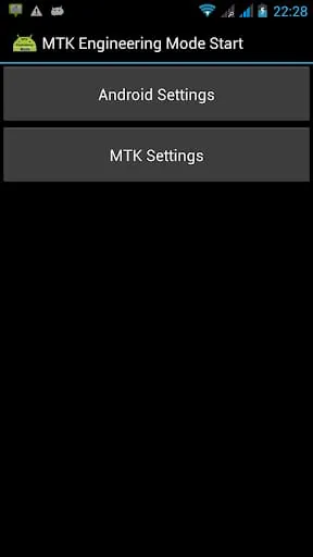 MTK Engineering Mode