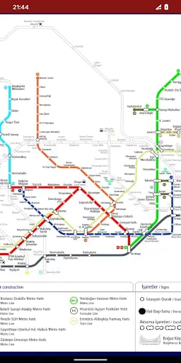 Istanbul Metro Maps