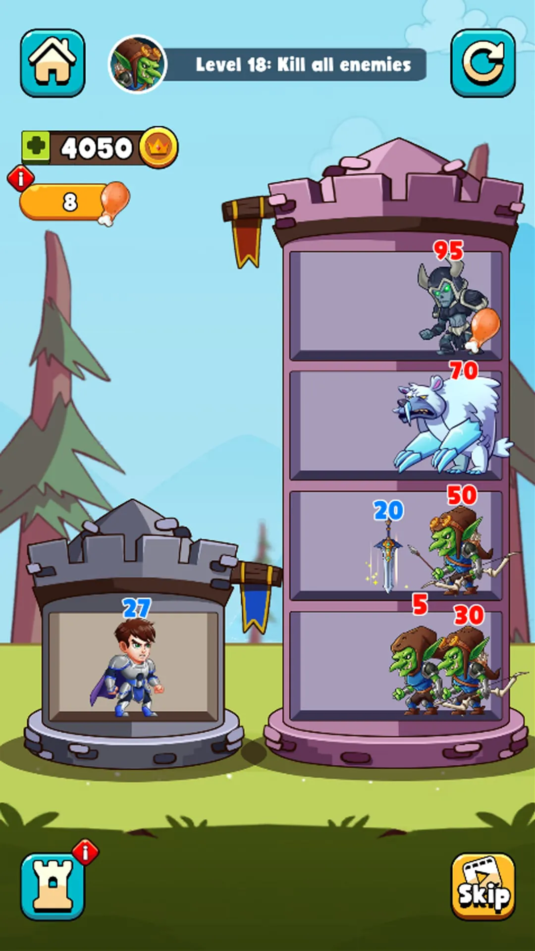 Hero Tower Wars