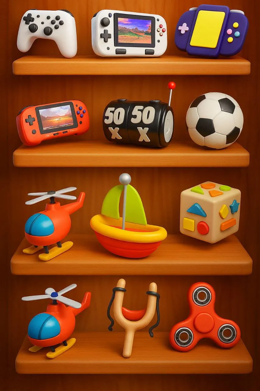 Antistress Pop it Fidget Games