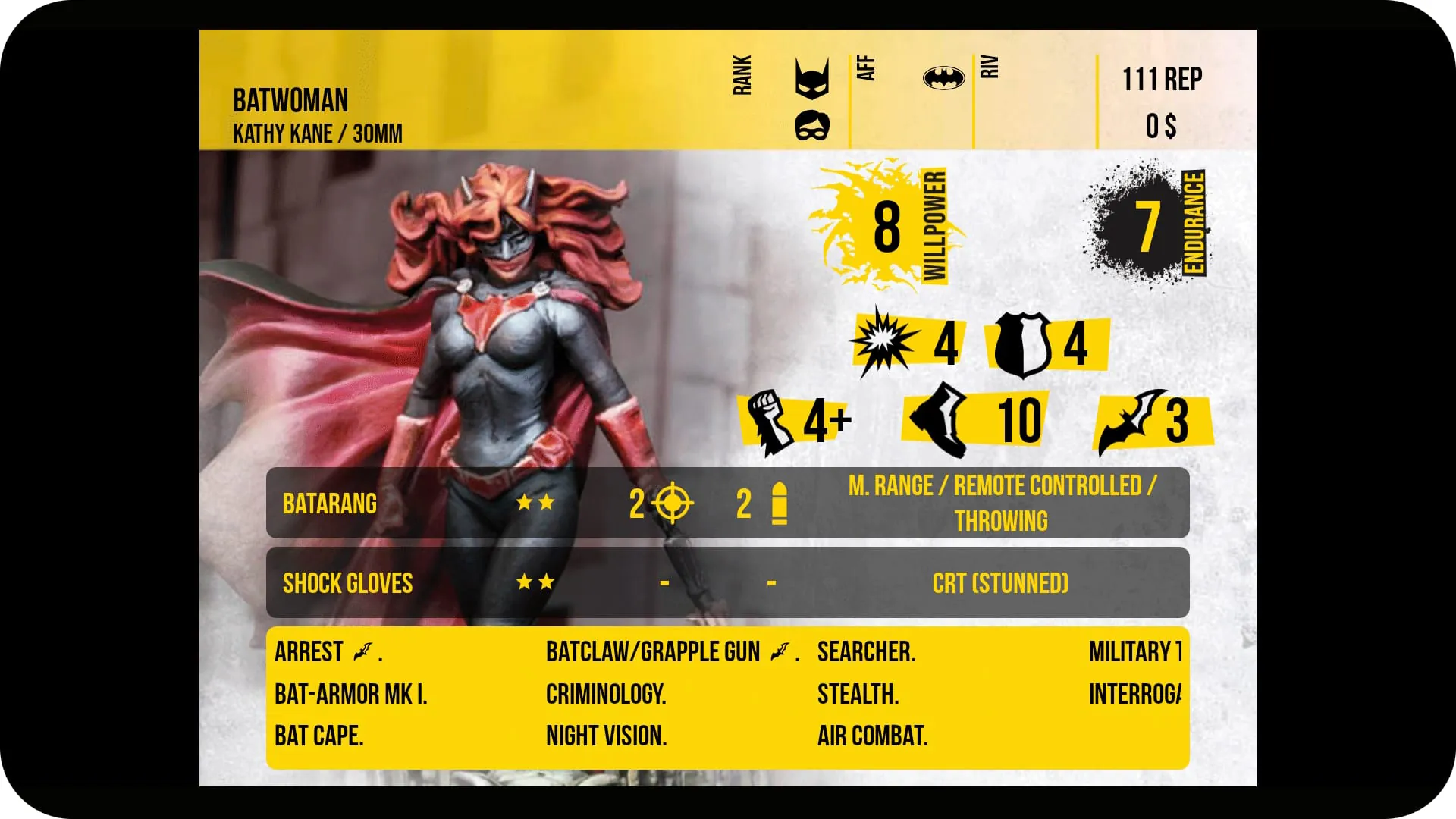 Batman Miniature Game