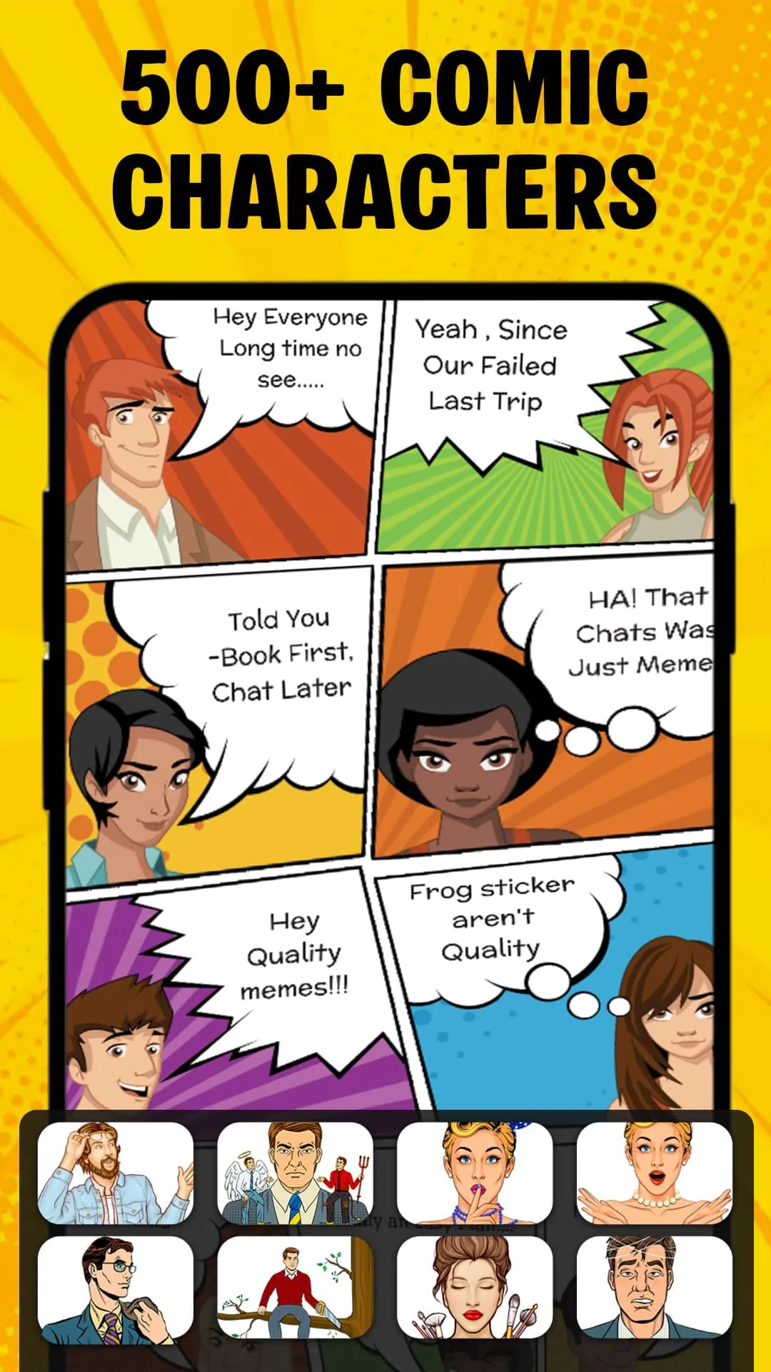 Cartoon Comic Strip Maker