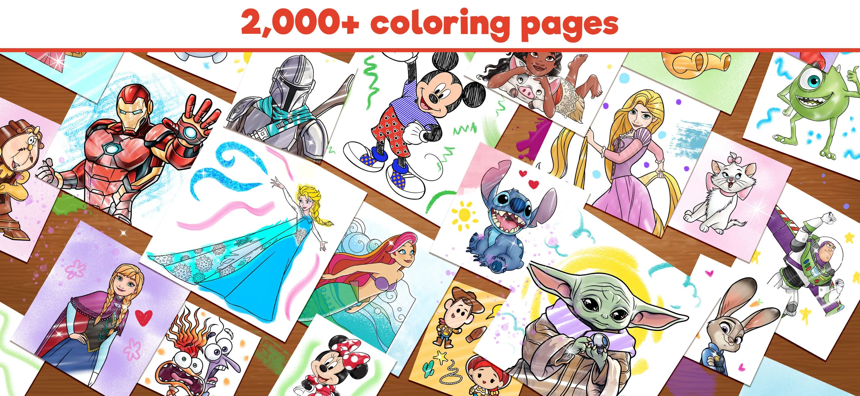 Disney Coloring World